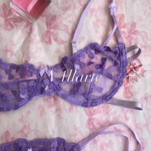 Angel set in purple